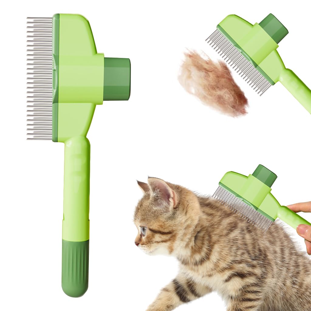 Qpets Dog Grooming Brush Steel Slicker Brush Dog Hair Brush Dog Comb Cat Hair Brush Self Cleaning Slicker Brush Remove Mat Shedding and Grooming Brush for Pet Hair Brush for Pet Qpets Dog Grooming Brush Steel Slicker Brush Dog Hair Brush Dog Comb Cat Hair Brush Self Cleaning Slicker Brush Remove Mat Shedding and Grooming Brush for Pet Hair Brush for Pet